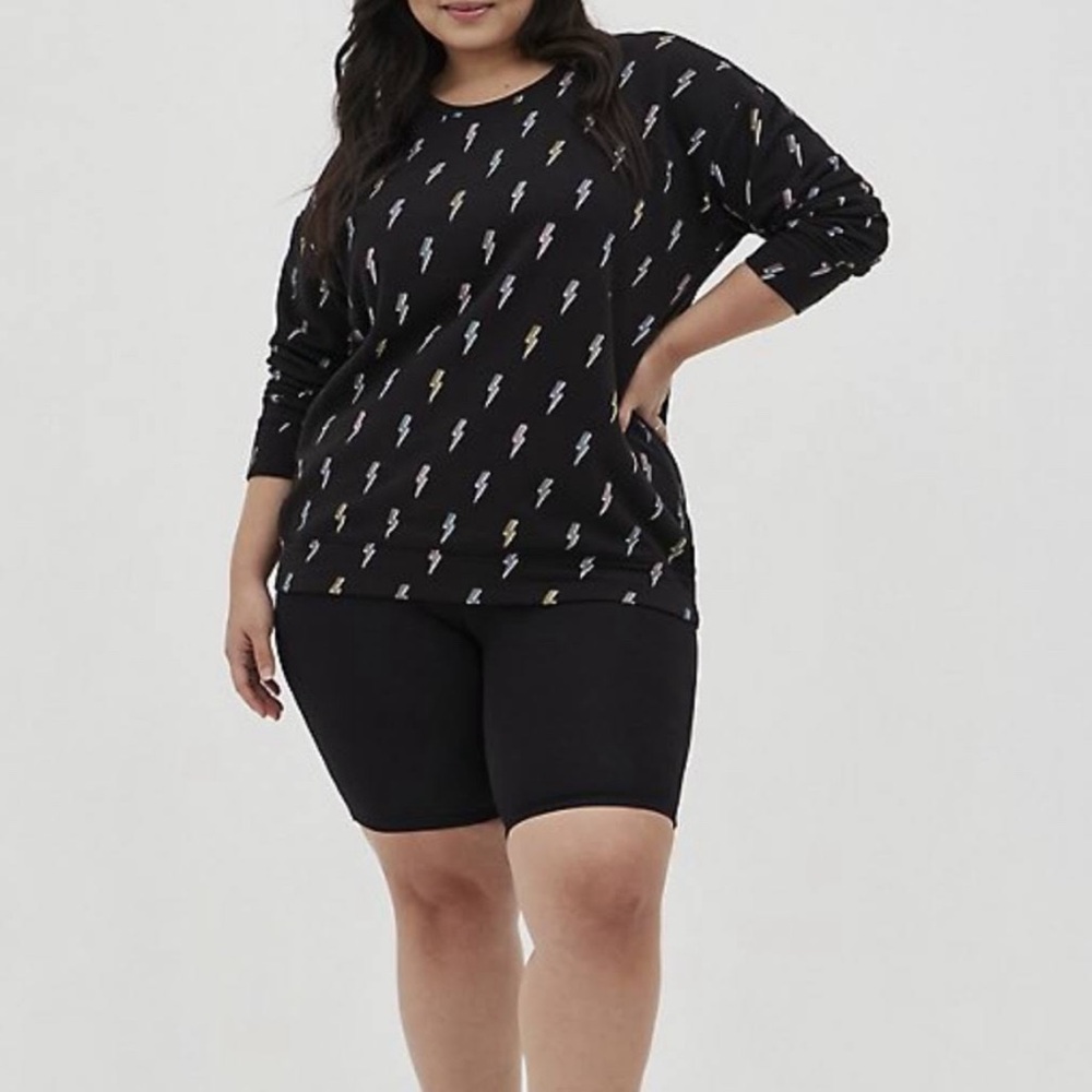Torrid lightening bolt sweatshirt